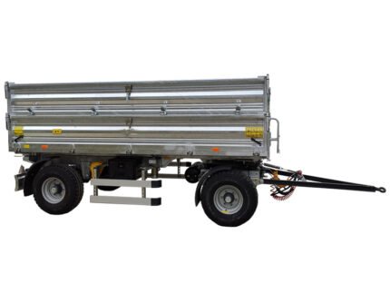 Remorcă dubluax 6 tone util galvanizat