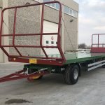 Remorcă transport baloți