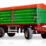 Remorcă dubluax 16 tone util