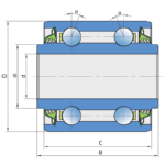 Rulment SL 5203.B-2T - imagine 2