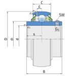 Rulment LE 207 2T - imagine 2