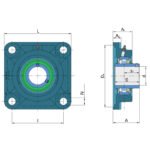 Lagăr cu rulment LEFG 209 TDT - imagine 2