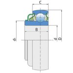 Rulment LS 207 TBS - imagine 2