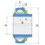 Rulment LS 208 TDT.H.T*K - imagine 2