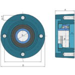 Rulment LSGR 205 FS - imagine 2