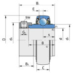Rulment LY 310 2F - imagine 2