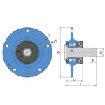Butuc PL-185-M30-L - imagine 2