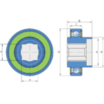 Rulment SLE 47-16S-2RS - imagine 2