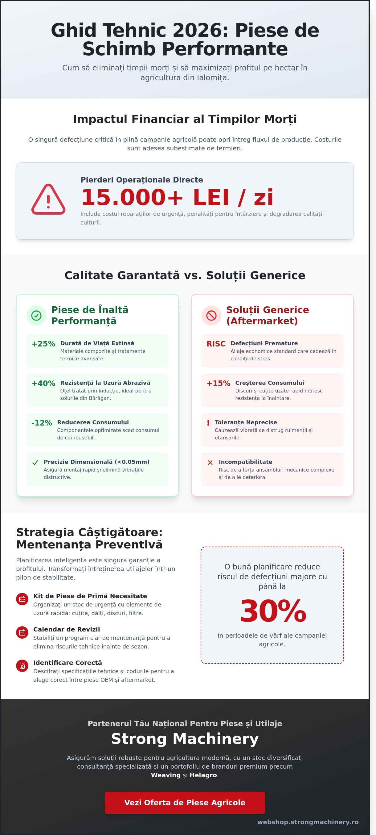 Piese Utilaje Agricole Ialomița: Ghid de Resurse și Achiziții Tehnice 2026