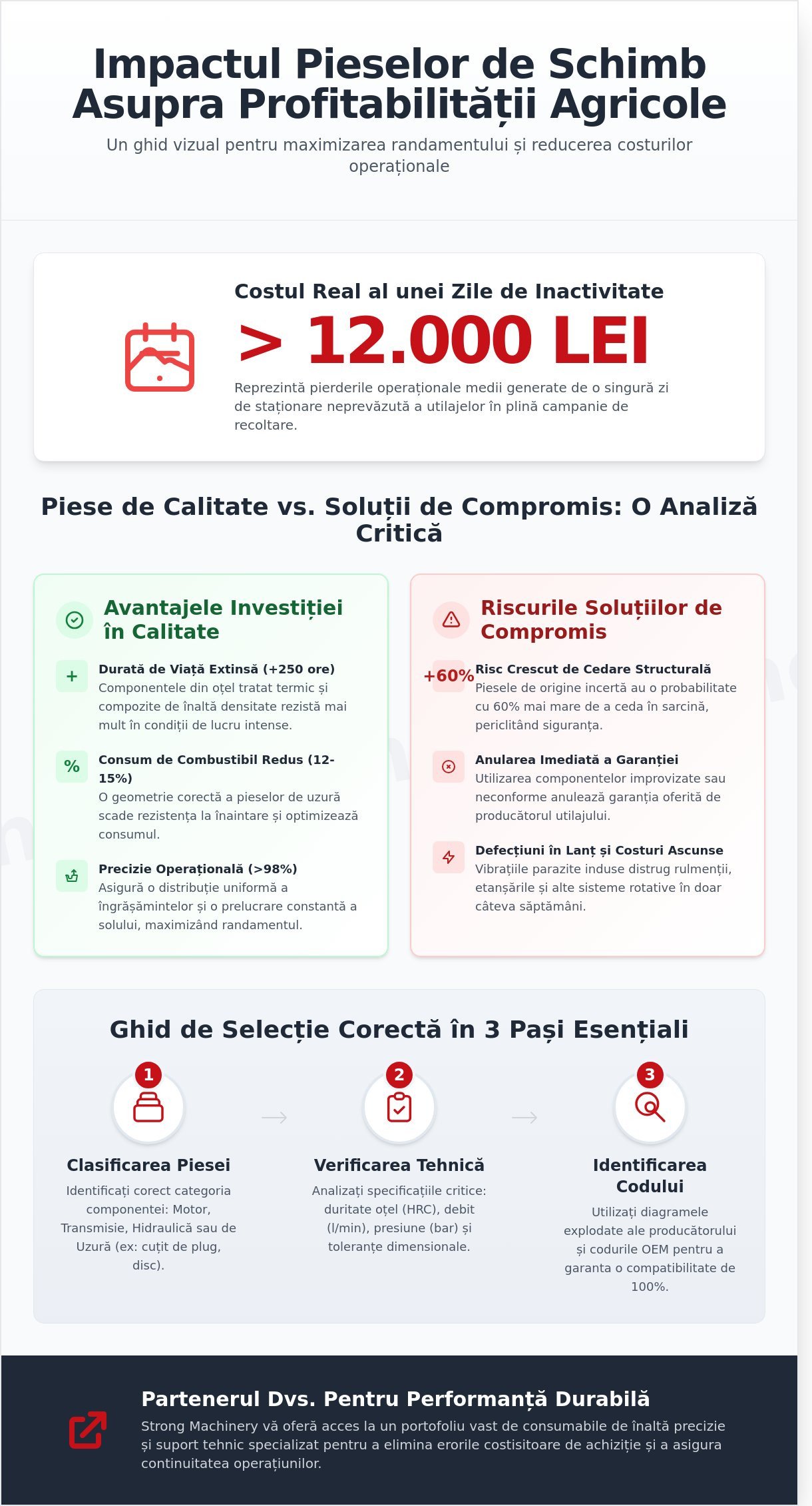 Piese de Schimb Utilaje Agricole: Ghid de Achiziție și Mentenanță 2026