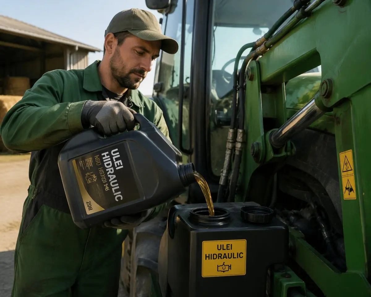 Ulei Hidraulic: Ghid Complet de Selecție și Mentenanță pentru Utilaje Agricole (2026)