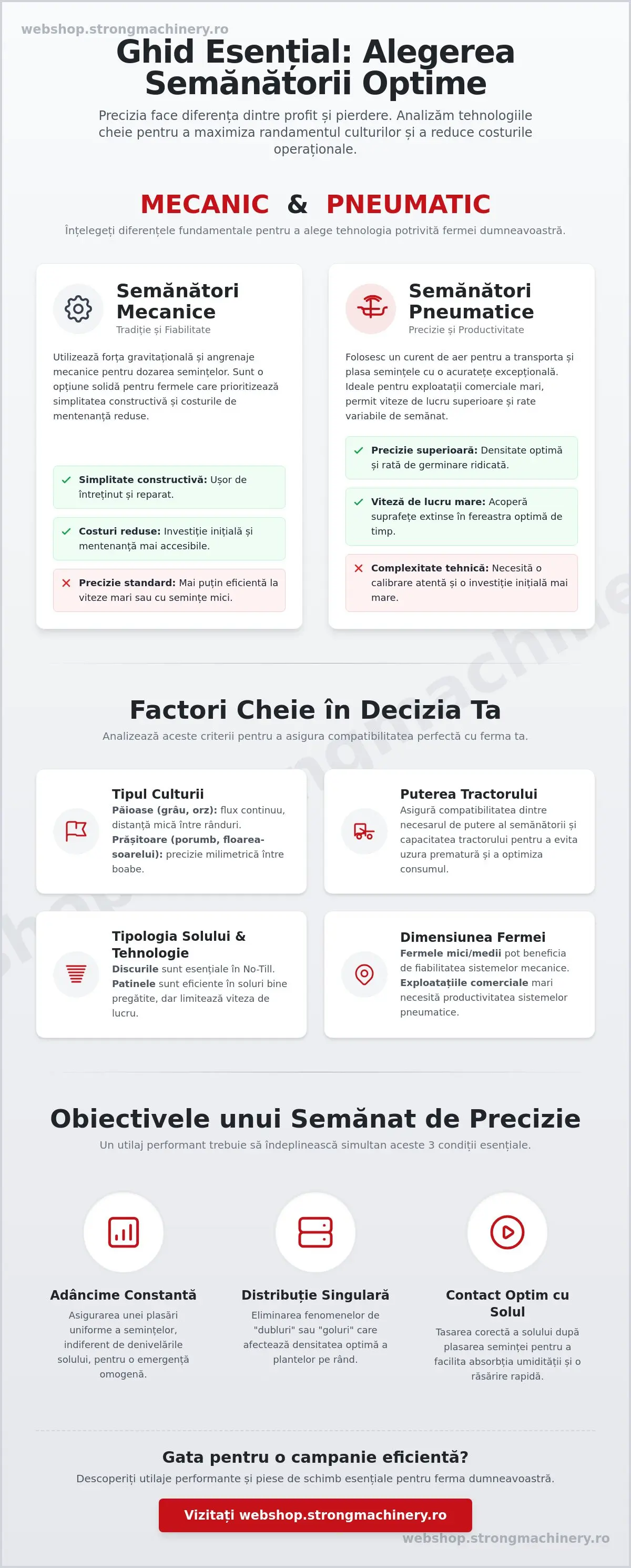 Ce tip de semănătoare să aleg pentru ferma mea în 2026? Ghid tehnic de achiziție