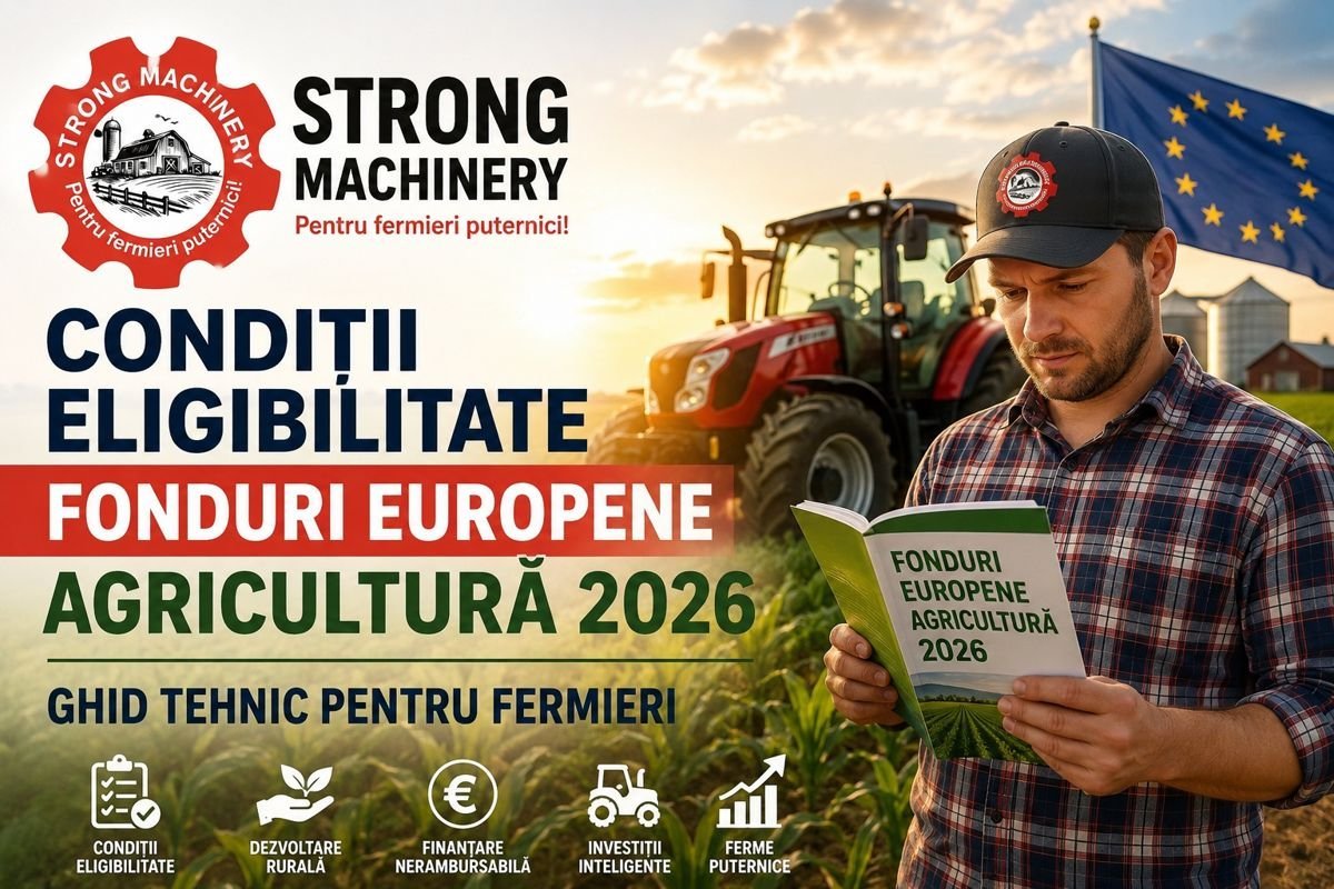 Condiții Eligibilitate Fonduri Europene Agricultură 2026: Ghid Tehnic pentru Fermieri