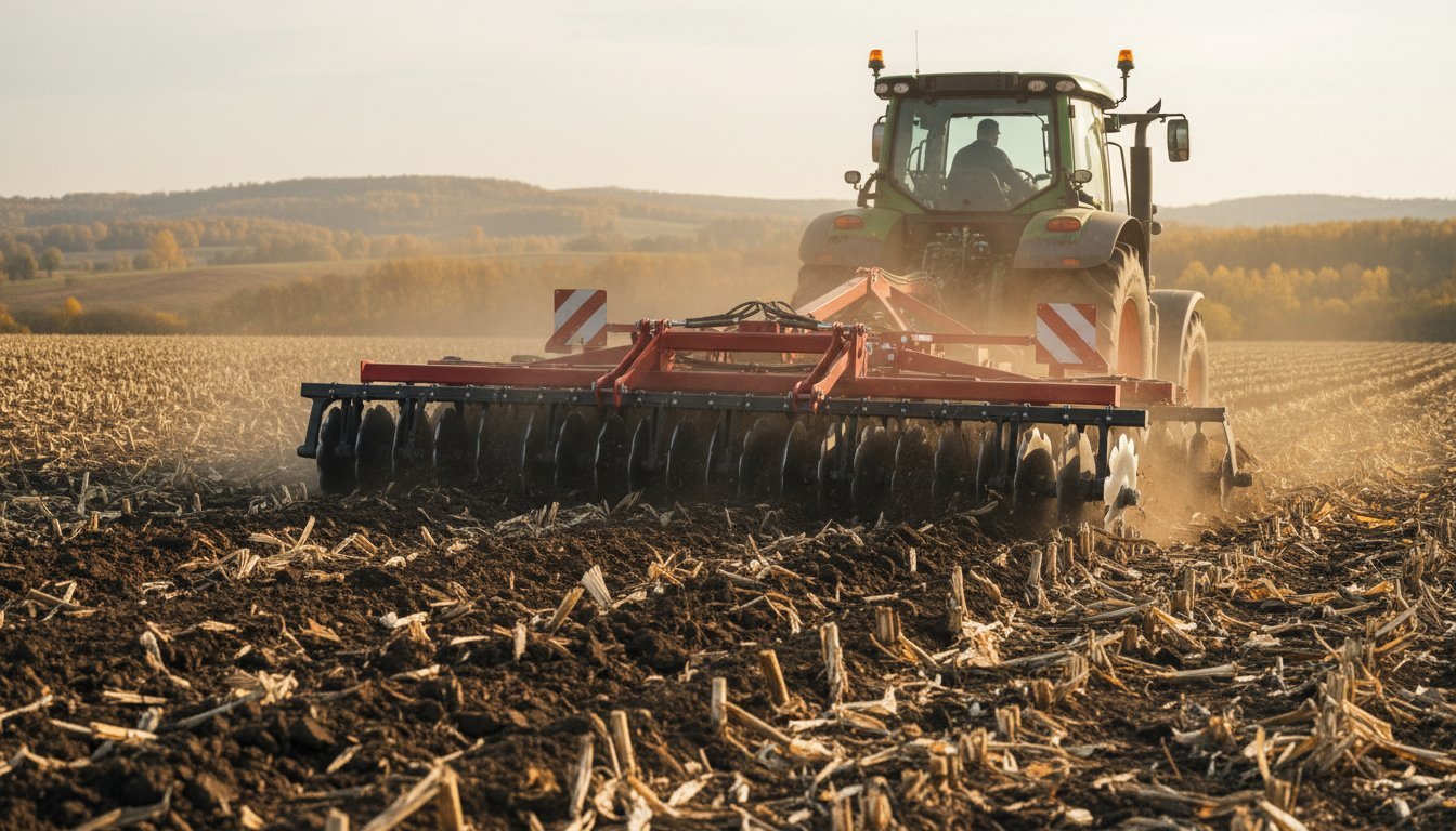 Cultivator sau grapă cu discuri pentru pregătirea solului: Cum alegi utilajul optim în 2026?
