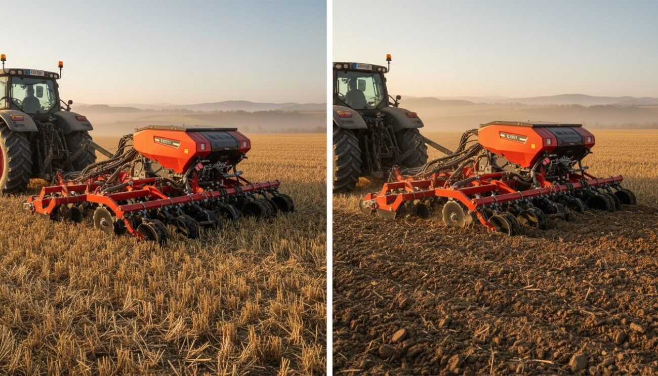 Semănătoare pe discuri vs pe brăzdar pentru no-till: Ghid de alegere 2026