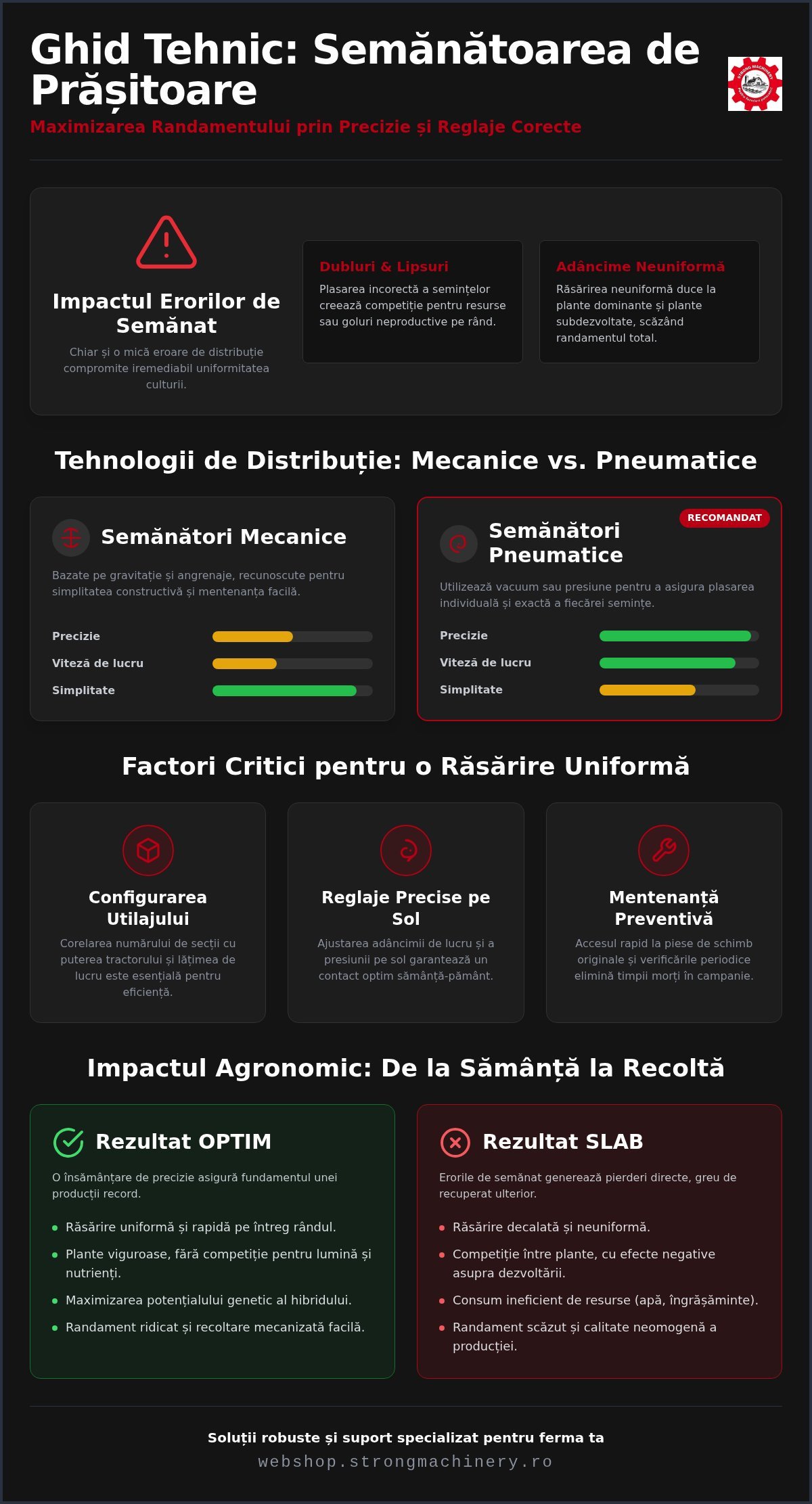 Semănătoare de prășitoare: Ghid Tehnic și de Achiziție pentru Fermieri în 2026