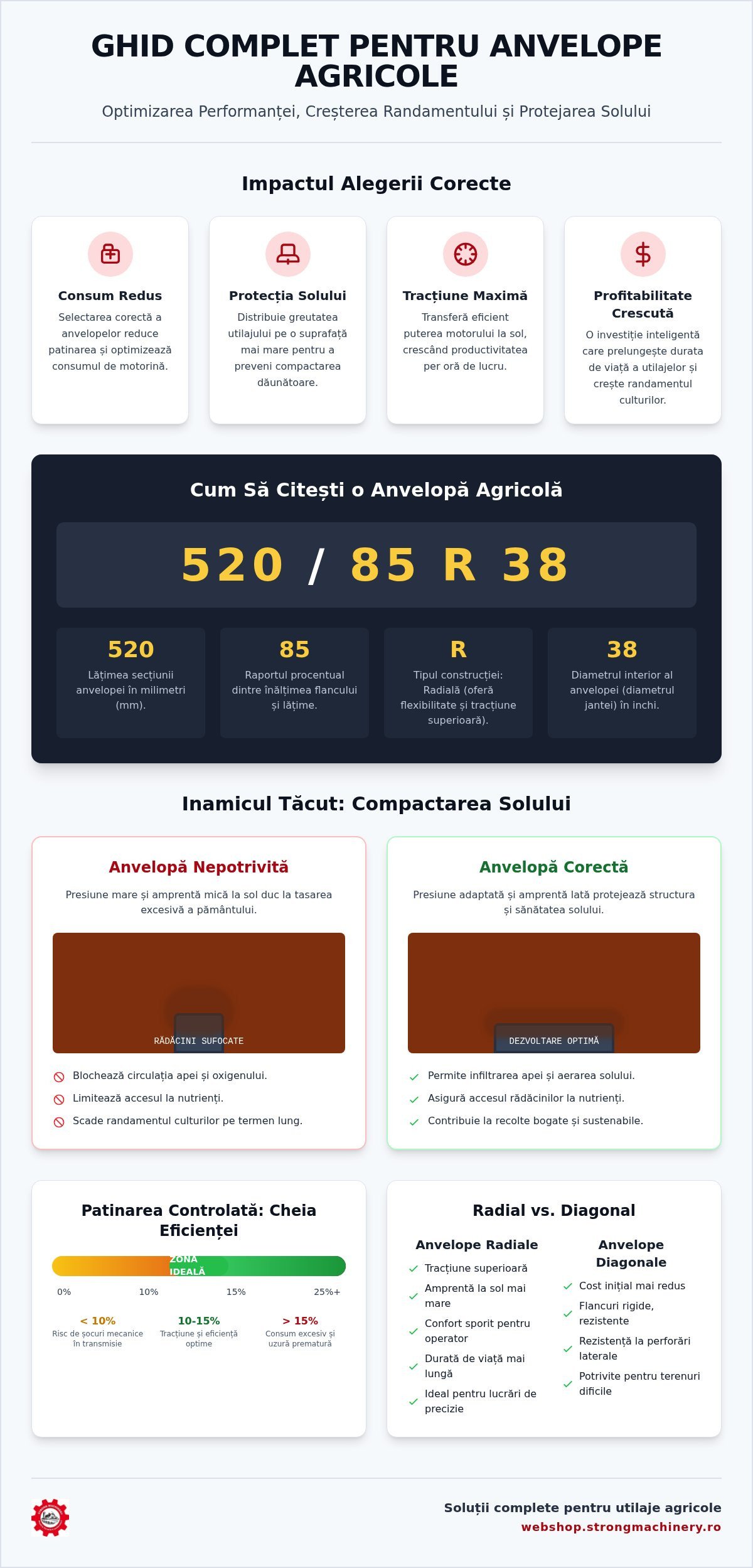 Anvelope Agricole: Ghid de Selecție și Mentenanță pentru Eficiență Maximă în 2026